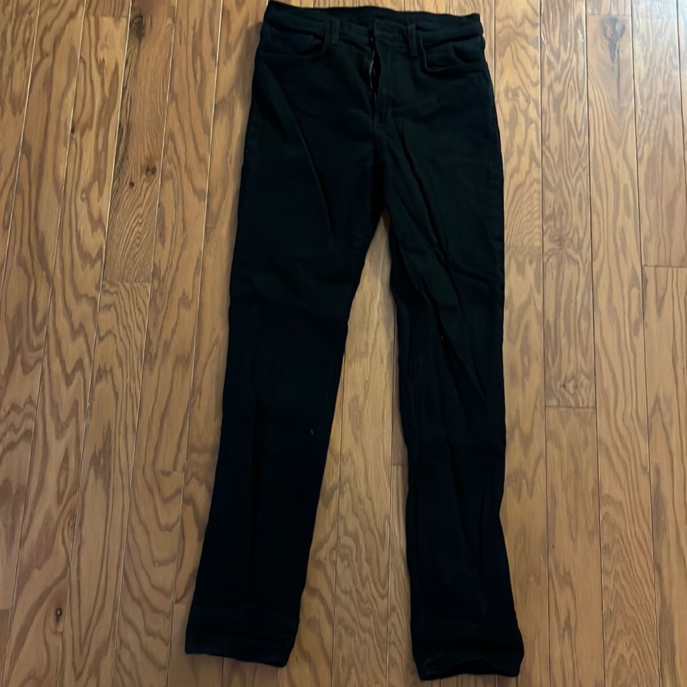 Joe’s black the runaway Luna jeans. High rise cigarette 32” inseam. size 26
